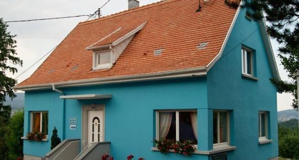 La Maison Bleue Bed and Breakfast Dieffenbach-au-Val Exteriör bild